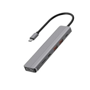 هاب 6 پورت USB-C پاورولوجی مدل P61hbcgy
