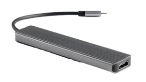 Powerology 6-in-1 Slim 4K HDMI USB-C Hub (3)