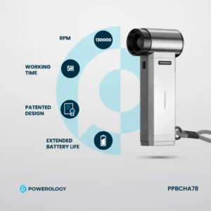 Powerology Turbo Jet Fan & Vacuum - Silver (9)