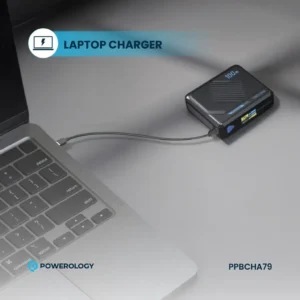 Powerology Ultra Mini 20000mAh Power Bank - Black (6)