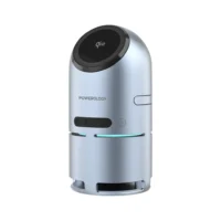 Powerology-Qi2-Speaker-Charge-Station-Gray-2 - Copy