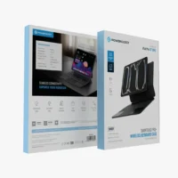 Powerology-Smartcase-Pro-Wireless-Keyboard-Case-for-iPad-Pro-13-M4-Black