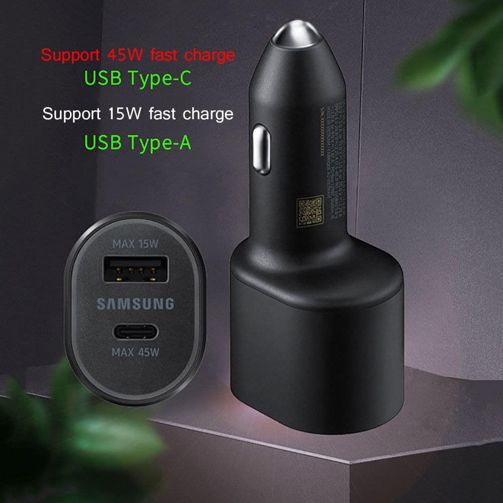 خرید-قیمت-شارژر-فندکی-45-وات-سامسونگ-1