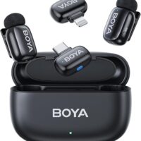 میکروفن یقه ای بویا مدل MINI 12 COMBO تایپ C و لایتنینگ