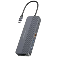 هاب 100 وات 12 پورت Powerology Type-C مدل PWYSTC8721