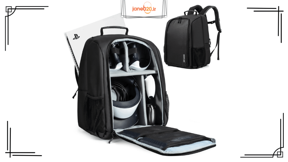 تصویری از یک کیف کنسول پی اس 5