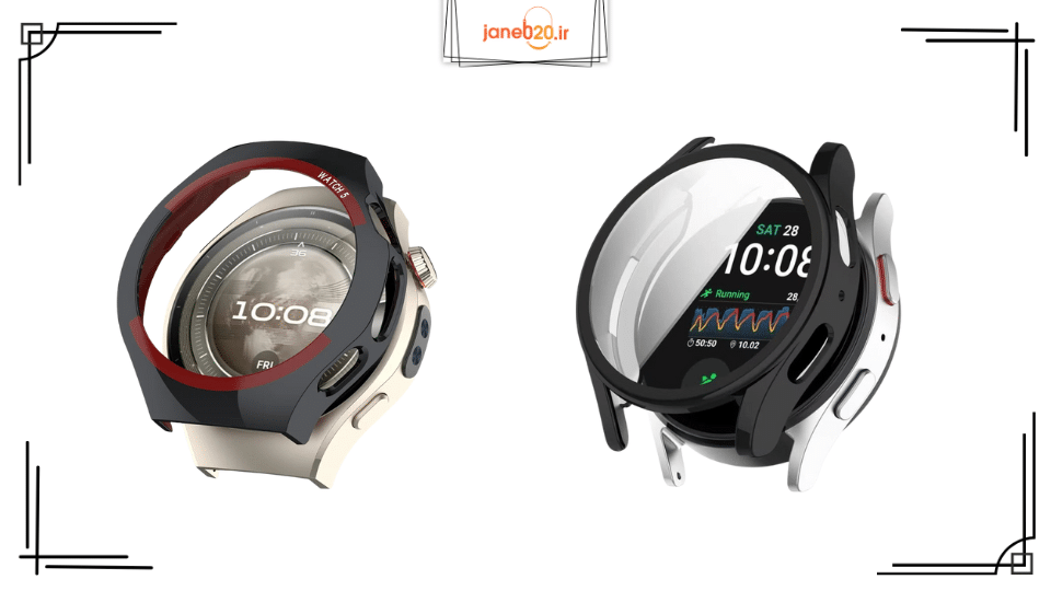 تصویری از 2رنگ کاور محافظ ساعت هوشمند