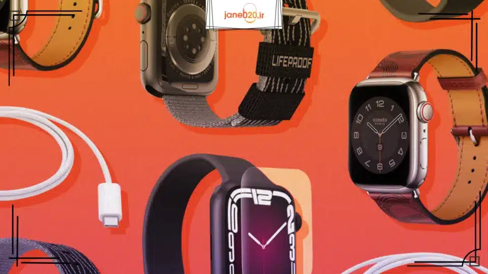 تصویری از مدل های مختلف گجت بند های ساعت هوشمند