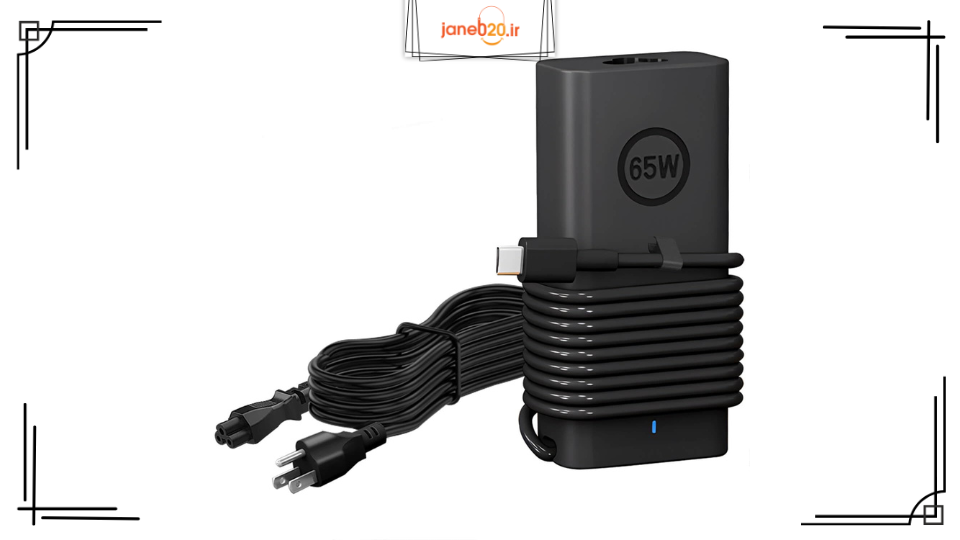 تصویری از شارژر لپ تاپ