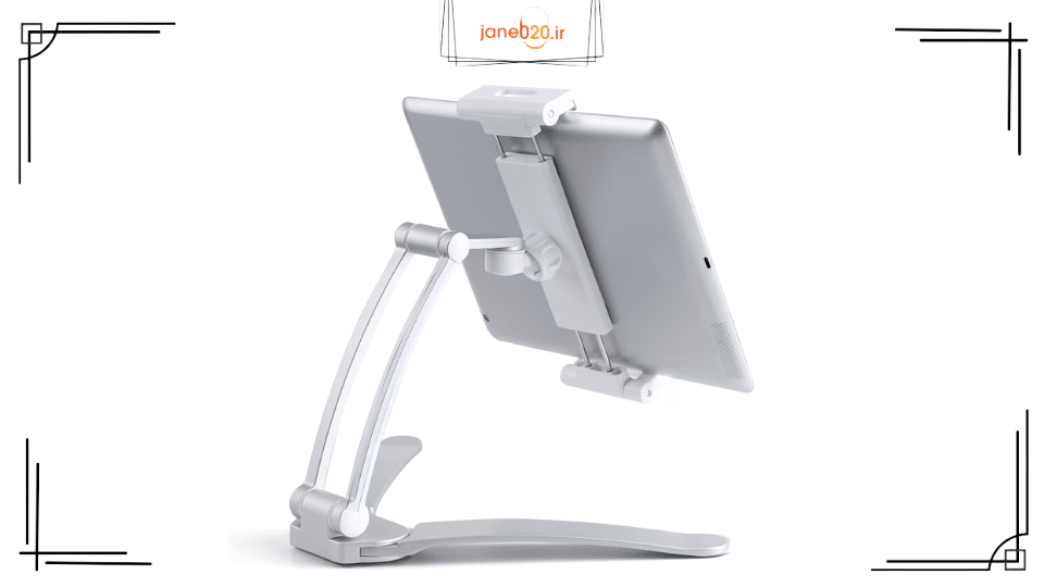 تصویری از یک مدل از استند پایه تبلت