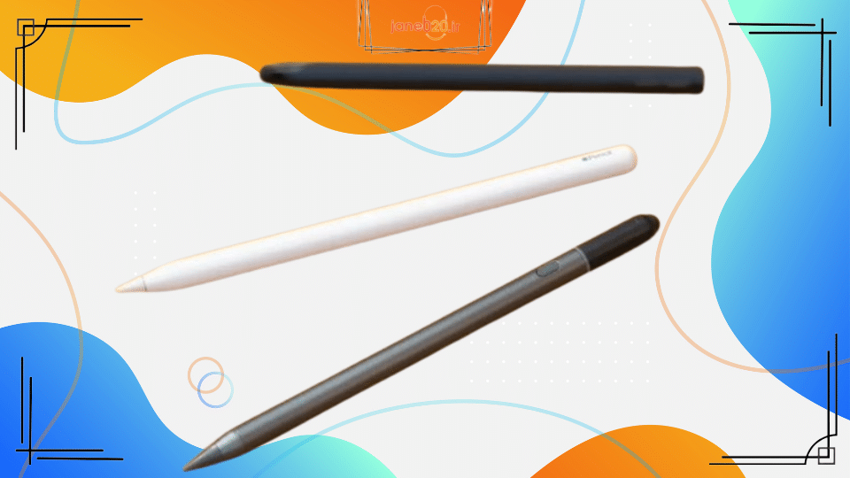 تصویری از 3مدل قلم لمسی