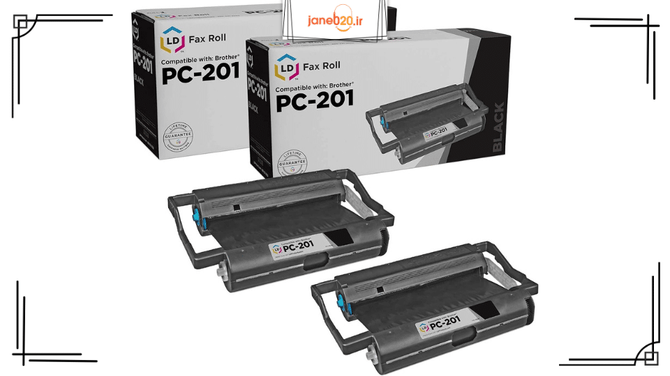 تصویری از یک قطعه فکس