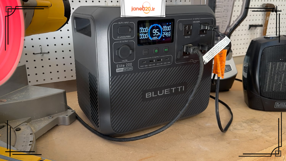 تصویری از یک پاور استیشن مدل BLUETTI