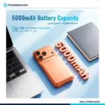 پاور بانک مگ سیف پاورولوژی 5000 mAh مدل Ultra-Thin - Image 7