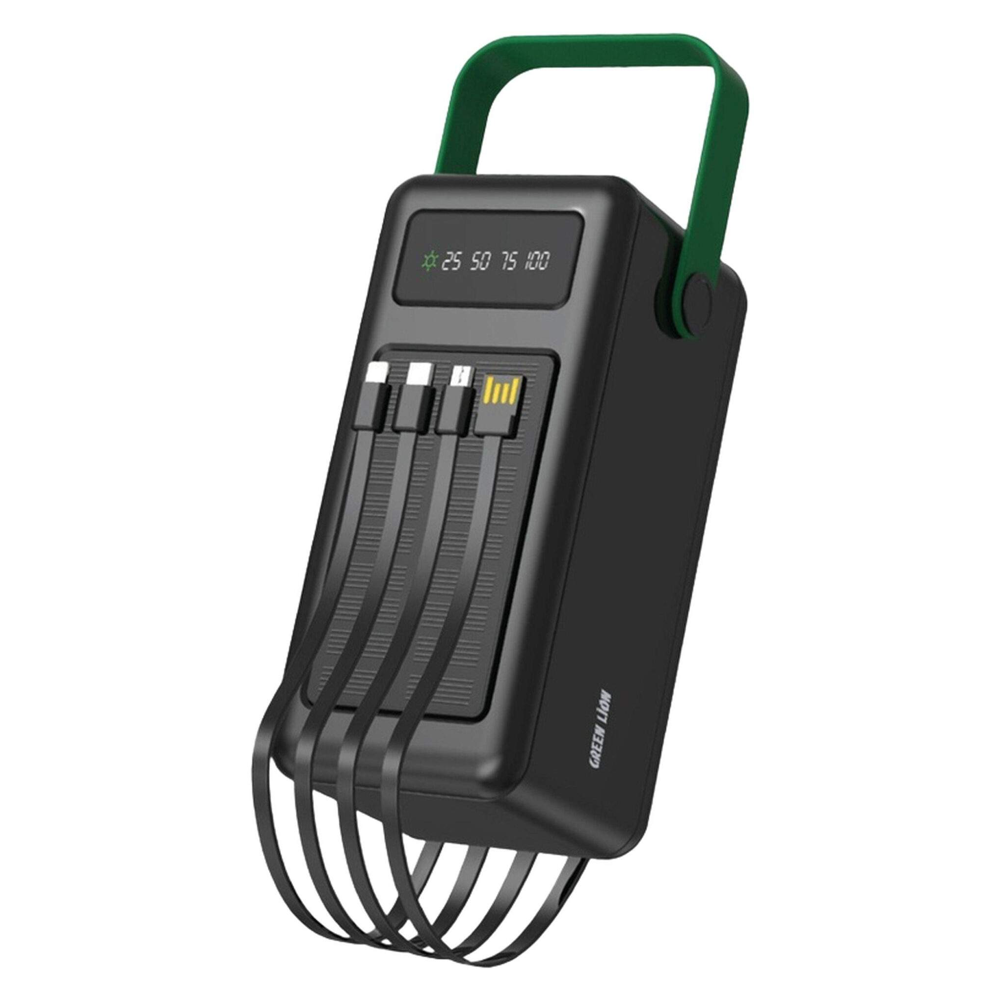 Green-Lion-Solar-Max-80000mAh-PowerBank پاوربانک خورشیدی گرین لاین 80000 میلی آمپر ساعت - Image 1