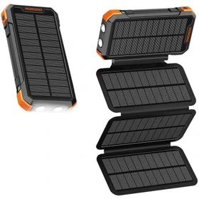 Porodo PB070 20000mAh Power Bank پاوربانک خورشیدی پرودو مدل PB070 ظرفیت 20000mAh - Image 1