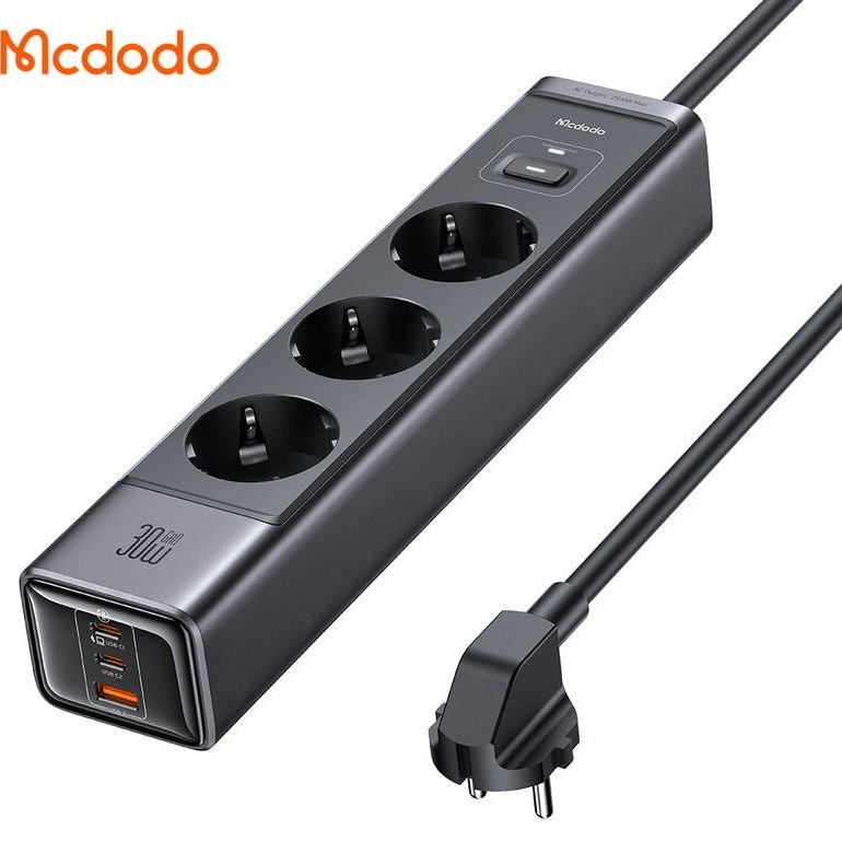 mcdodo-6in1-30w-gan-CH-060-5 شارژر دیواری ۳۰ وات ۶ کاره مکدودو CH-062 - Image 1