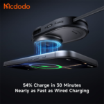 هولدر موبایل و شارژر وایرلس 25 وات مک دودو مدل CH-840 با فن - Image 4