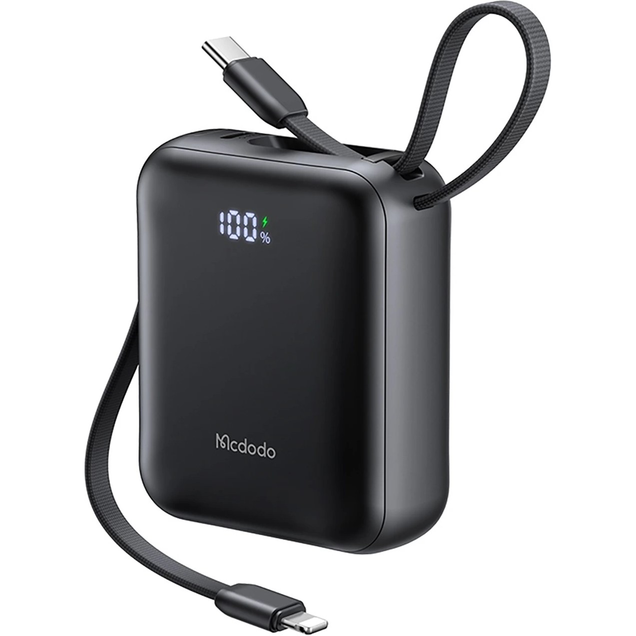 mcdodo-mc8621-10000mah-22.5w-powerbank-built-in-cable پاوربانک ۱۰ هزار میلیآمپر مکدودو مدل MC-8621 با کابل متصل و توان ۲۲.۵ وات - Image 1