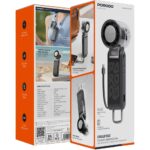 پنکه دستی تاشو پورودو مدل Chillo Volt با قابلیت خنککنندگی و پاوربانک - Image 2