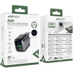 شارژر دیواری ACEFAST A114 25W دو پورت USB-C فست شارژ - Image 7