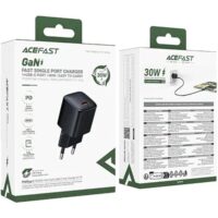 شارژر دیواری ایس فست A118 گان با توان 30 وات و درگاه USB-C - Image 6