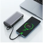 پاوربانک ایس فست M22 ظرفیت 20000 با کابل متصل و توان 130 وات - Image 6