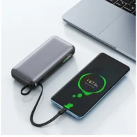 پاوربانک ایس فست M22 ظرفیت 20000 با کابل متصل و توان 130 وات - Image 6