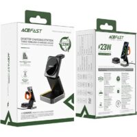استند و شارژر وایرلس ACEFAST E20 سه کاره مگنتی 15 وات - Image 7