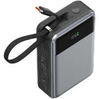 پاوربانک ایس فست M21 ظرفیت 20000 با کابل متصل و توان 65 وات - Image 5