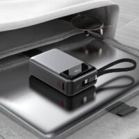 پاوربانک ایس فست M21 ظرفیت 20000 با کابل متصل و توان 65 وات - Image 6