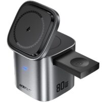 استند و شارژر وایرلس مگ سیف ایس فست Z9 شارژر رومیزی 80 وات - Image 6